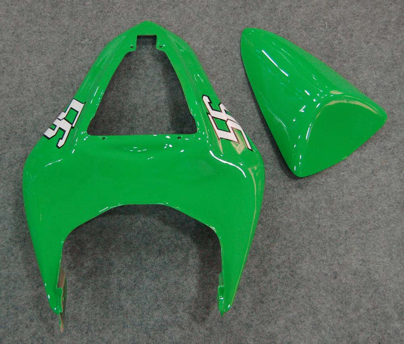 Fairings 2007-2008 Kawasaki ZX6R ZX636 Grön Svart ZX6R Racing Generic