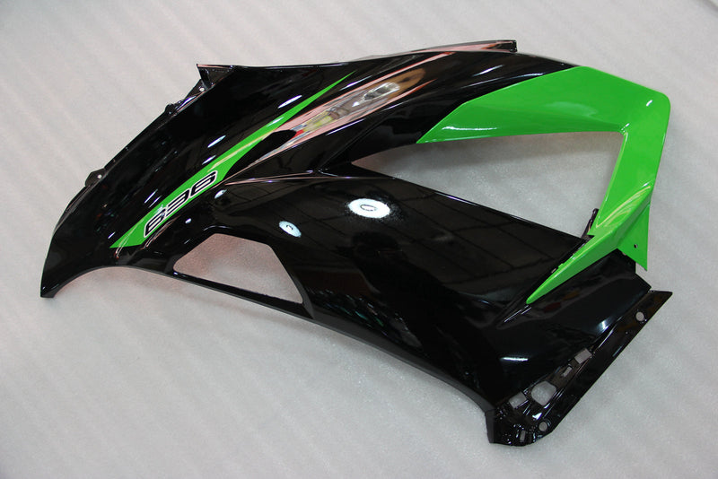 Carenagens 2013-2018 Plásticos Kawasaki ZX6R 636 Verde Preto Ninja Racing Genérico