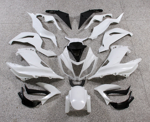 Verkleidungen 2013-2018 Kunststoffe Kawasaki ZX6R 636 White Ninja Generic