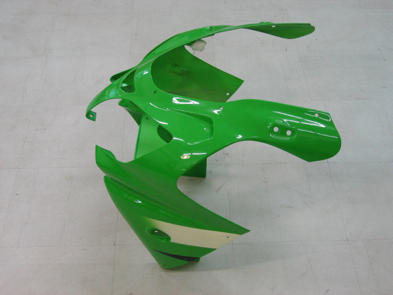 Fairings 2000-2001 Kawasaki ZX 9R Grön Svart ZX9R Generic