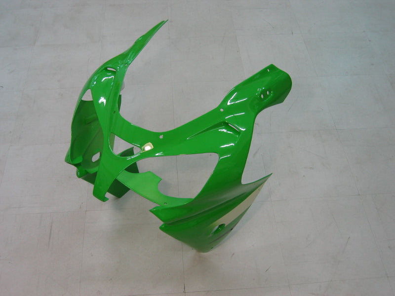 Fairings 2000-2001 Kawasaki ZX 9R Grønn Svart ZX9R Racing Generisk