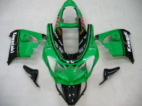 Kotelot 2000-2001 Kawasaki ZX 9R Vihreä Musta No. 14 ZX9R Generic