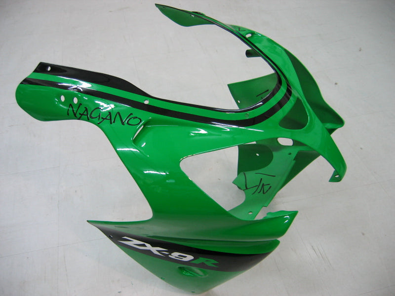 Owiewki 2000-2001 Kawasaki ZX 9R Zielony Czarny Nr 14 ZX9R Generic