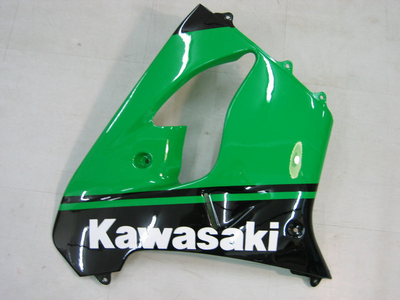 Verkleidungen 2000-2001 Kawasaki ZX 9R Grün Schwarz Nr. 14 ZX9R Generic