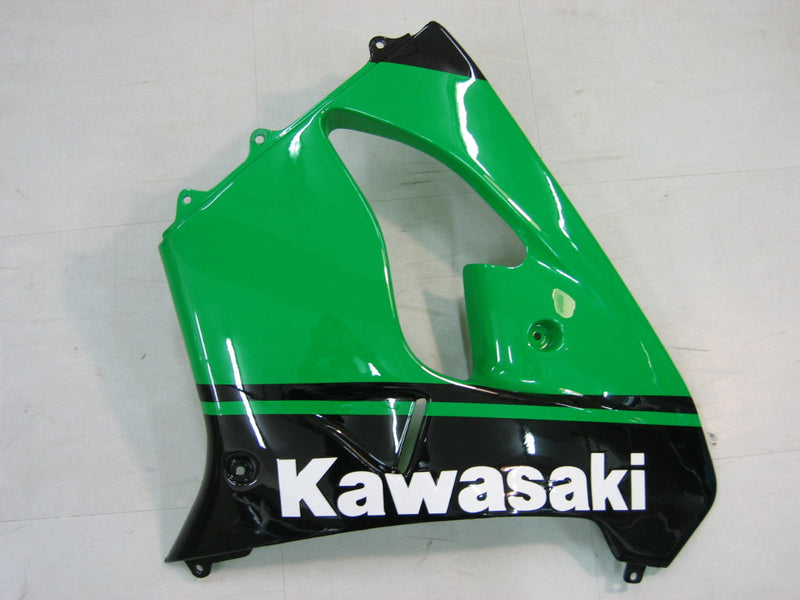 Owiewki 2000-2001 Kawasaki ZX 9R Zielony Czarny Nr 14 ZX9R Generic