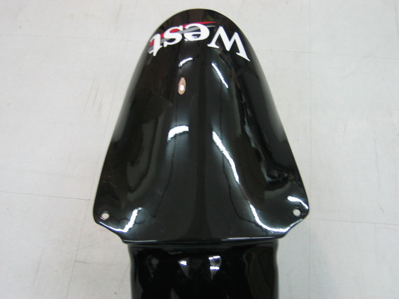 Owiewki 2000-2001 Kawasaki ZX 9R Czarny Biały West ZX9R Ogólne