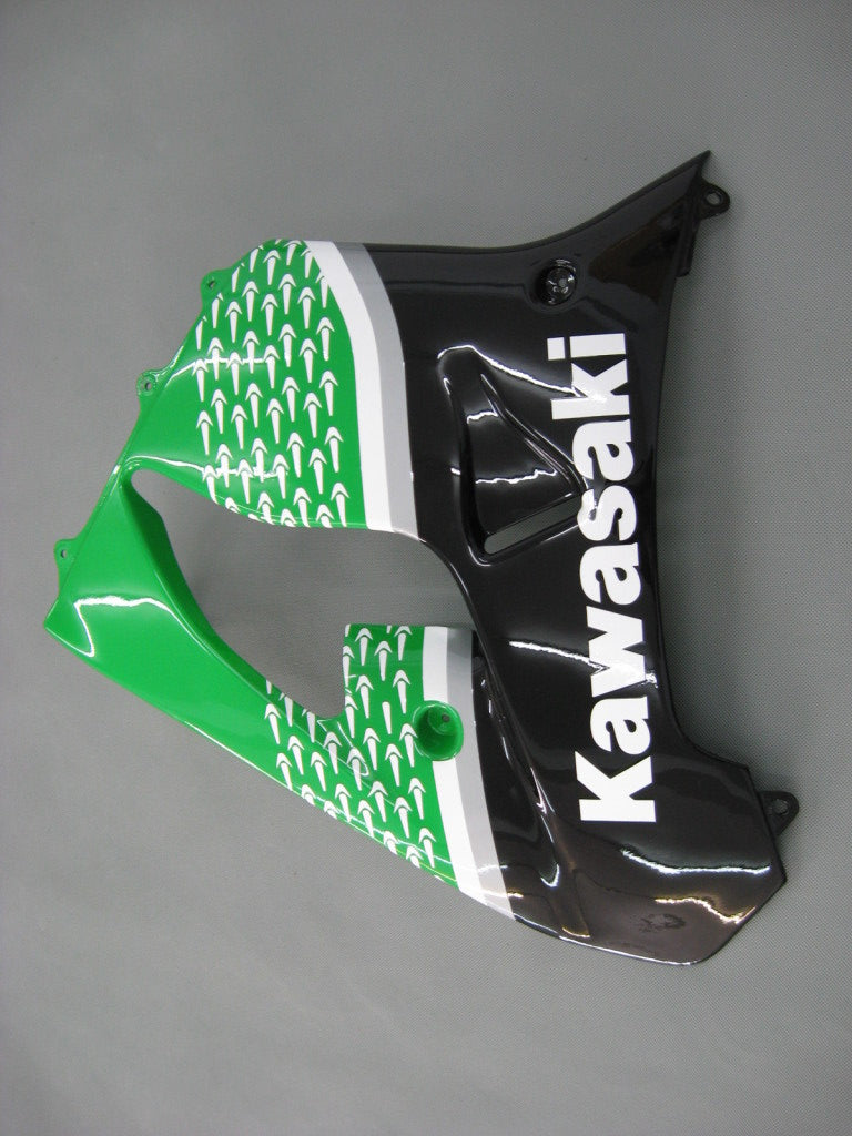 Fairings 2000-2001 Kawasaki ZX 9R Grønn Svart nr. 56 Nakano Racing Generic