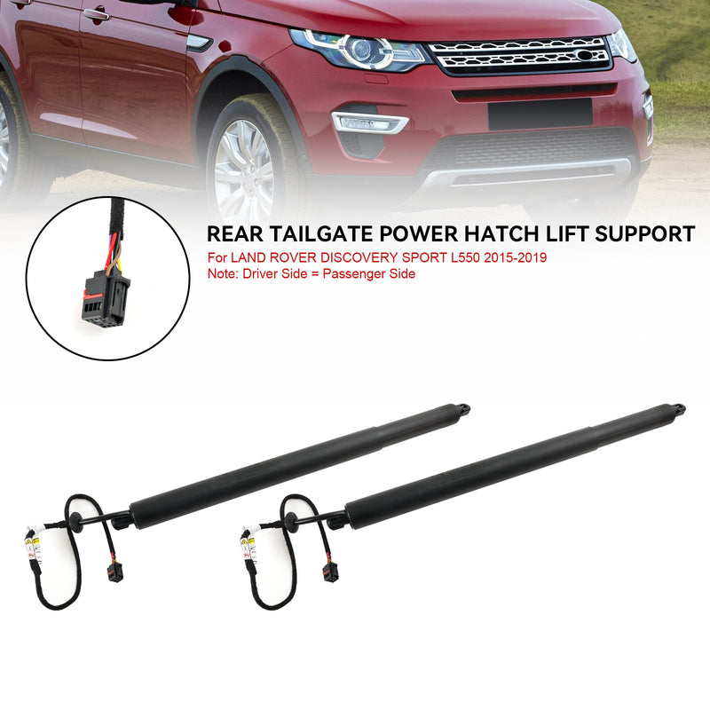 2 STK elektrisk bakluke LR075420 egnet for Land Rover Discovery Sport 2015-2019