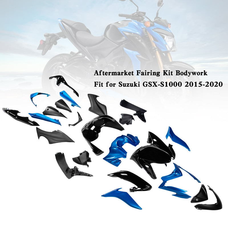 Amotopart karosseripanelsett i plast for Suzuki GSX-S 1000 2015-2020