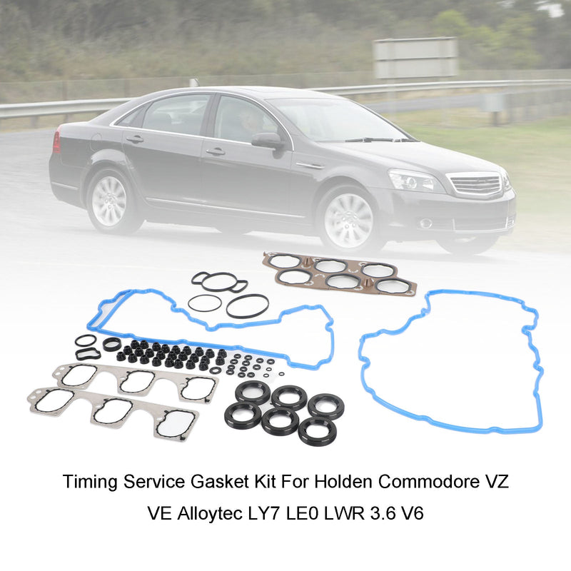 Timing Service pakningssett for Holden Commodore VZ VE Alloytec LY7 LE0 LWR 3.6 V6 Generic