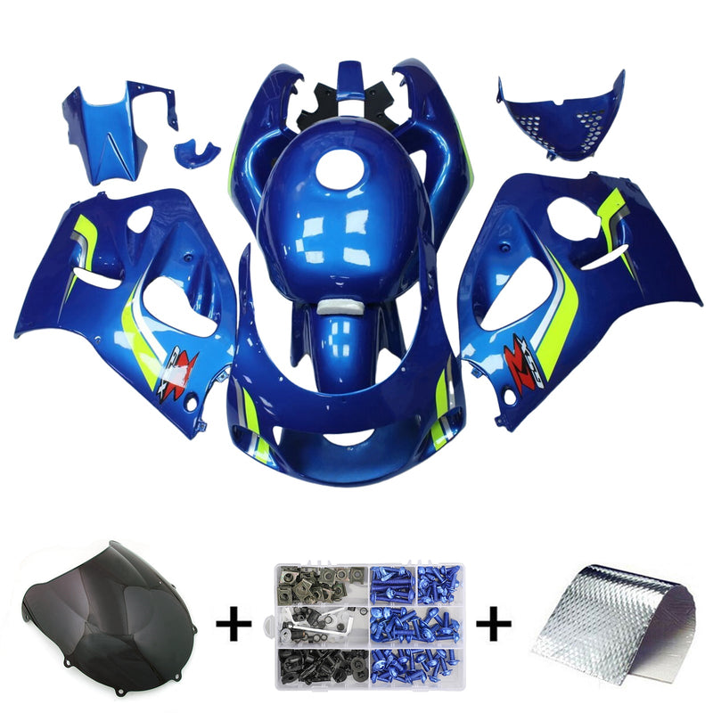 Amotopart Suzuki GSXR600 1996-2000 GSXR750 1996-1999 Fairing Set Body