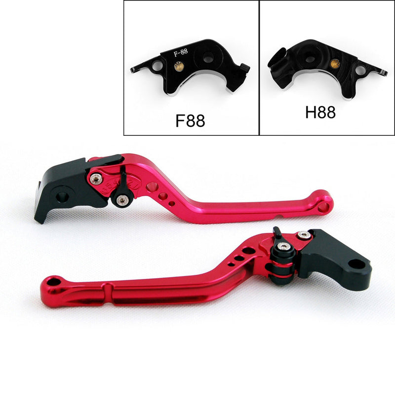 Bremsekoblingsspak for Kawasaki ZX1400/ZX14R/ZZR 1400 GTR 1400/CONCOURS 14 Sort Generisk