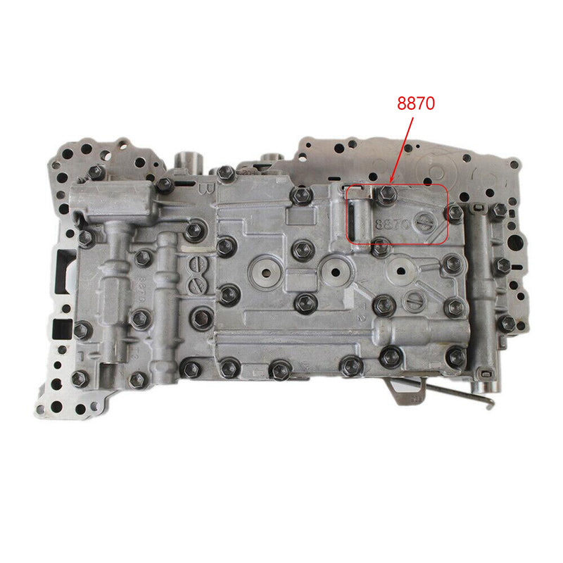 Toyota Sequoia 2009-2012 A760 A760E Korpus zaworu skrzyni biegów z 9 elektromagnesami, odlew