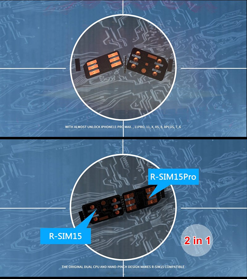 Atualize o cartão de desbloqueio RSIM-15 Nano para iPhone 13 Pro X XS Max 8 iOS 14.7 