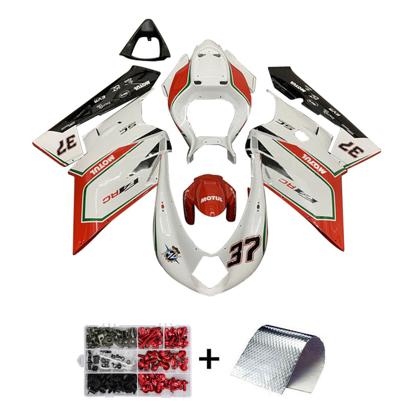 Amotopart MV Agusta F4 1000 2005-2006 kåpa set, kropp, plast, ABS