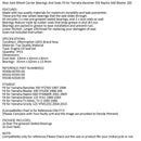 Akselin kannatinlaakeri + tiivisteet Yamaha Banshee Raptor 660 Blasterille