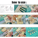 Dead Eyes Mooring Tools Fix Tool für Holz Schiffsmodell Bausatz Hilfswerkzeug