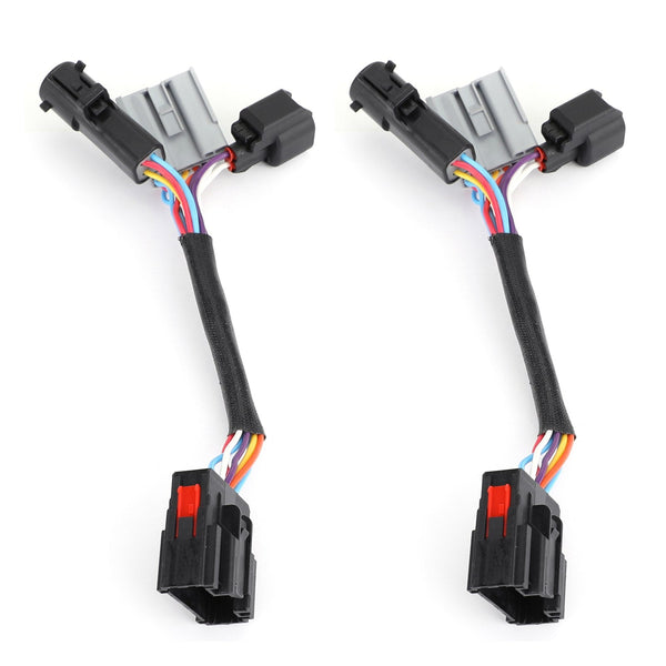 2 x adaptadores de fiação do adaptador de espelho para Ford F250-F550 99-07 genérico