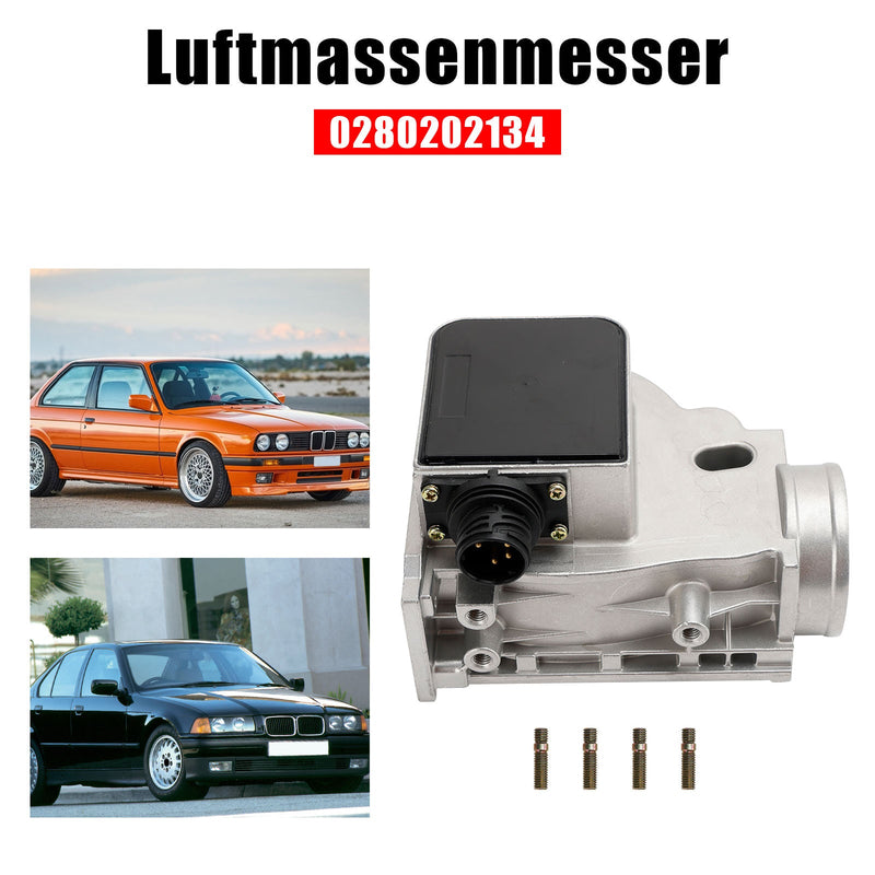 Sensor de fluxo de ar maciço MAF 0280202134 se encaixa BMW 318Ti 318i 318is 1.8L 1991-1995 Fedex Express