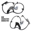 2 × ABS hjulhastighetssensor fram V & R för Isuzu D-Max 2.5 Twin Turbo 2012-2019 Generic