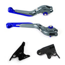 Justerbar utdragbar bromskopplingsspak för Trident 2022 Bobber 17-19 Tiger 800 Generic