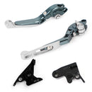 Justerbar utdragbar bromskopplingsspak för Trident 2022 Bobber 17-19 Tiger 800 Generic