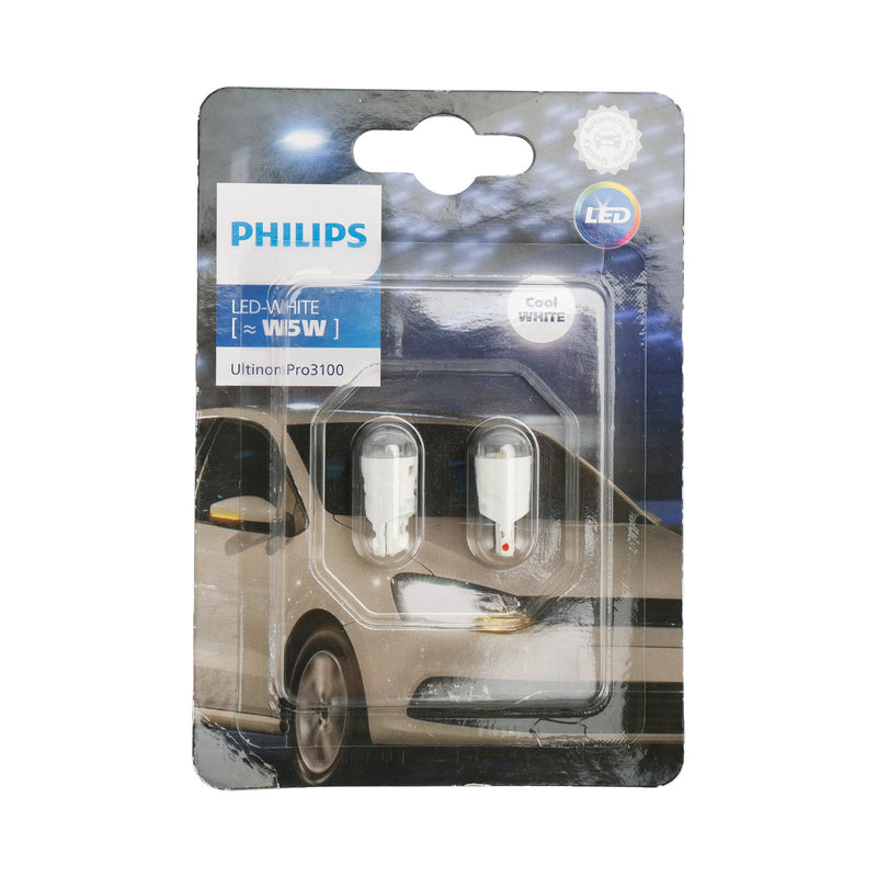 Glühbirne für Philips 11961CU31B2 Ultinon Pro3100 LED-WEISS W5W 6500K W2.1x9.5d 12V