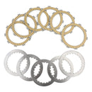 Kopplingssats stål & friktionsskivor lämplig för Honda TRX300 TRX350 TRX400FW TRX450S Generic