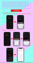 R-sim 16+ Nano Unlock RSIM karta pro iPhone 13 Pro 12 Pro Max XS XR 8 iOS 15