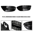 MERCEDES Benz KLASA C W205 2015-2018 podstawowy sedan 2 szt. Osłona lampy przeciwmgielnej
