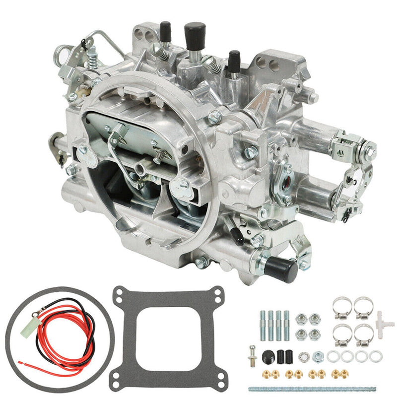 Carburador de 4 cilindros Estrangulador manual Performer 600 CFM con junta para Edelbrock 1405