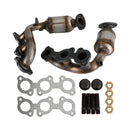 Conversor catalítico dianteiro e conversor catalítico traseiro adequado para Toyota Sienna 3.3L AWD 2004-2006