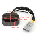 Usměrňovač pro Tohatsu MFS30B MFS25B 2005-2014 25HP 30HP 4taktní přívěsný motor Generic