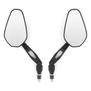 Novo Nylon M10 10mm Par de Espelho Retrovisor para Motocicleta Moto Personalizado Genérico