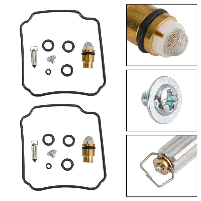 Yamaha-versjon FZR400(1WG)R/RR 1988-90 2X reparasjonssett for ombygging av forgasser