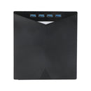 Zewnętrzny napęd DVD 7 w 1 — USB 3.0 i USB Type-C — Kompatybilny z laptopami, komputerami stacjonarnymi i systemem Mac OS — Przenośna nagrywarka i czytnik płyt CD, DVD i Blu-ray