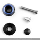 1 par 8mm moto cnc braço oscilante carretéis deslizantes para suzuki honda