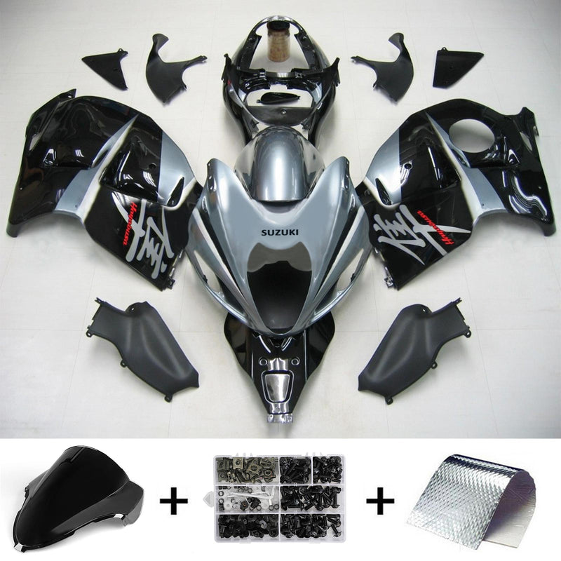 Suzuki Hayabusa GSXR1300 1999-2007 Juego de carenado Cuerpo Plástico ABS