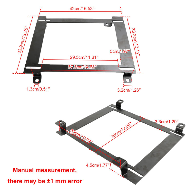 Chevrolet Camaro 1982–2002 Low Mount Racing Schalensitz-Halterungsadapter