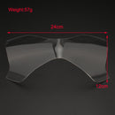 Protetor de lente do farol dianteiro, lente da lâmpada, adequada para Kawasaki Z900 17-19 Smoke Generic