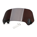 Motorsykkel Justerbar Clip On Windshield Extension Spoiler Vindavviser