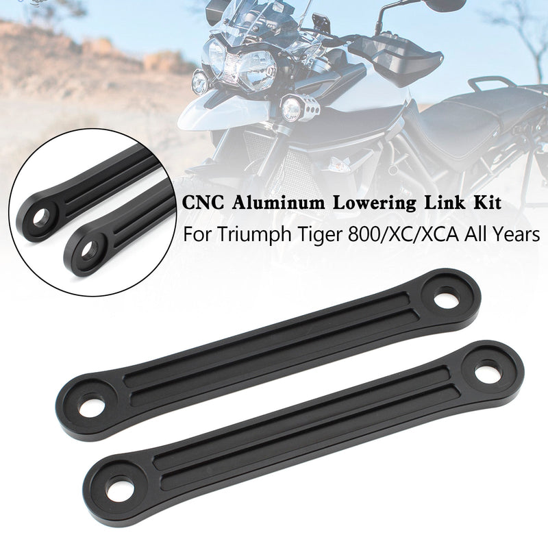 Tiger 800 XC XCA All Years 20 mm CNC Aluminium Lower Link Kit