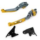 Justerbar utdragbar bromskopplingsspak för Trident 2022 Bobber 17-19 Tiger 800 Generic