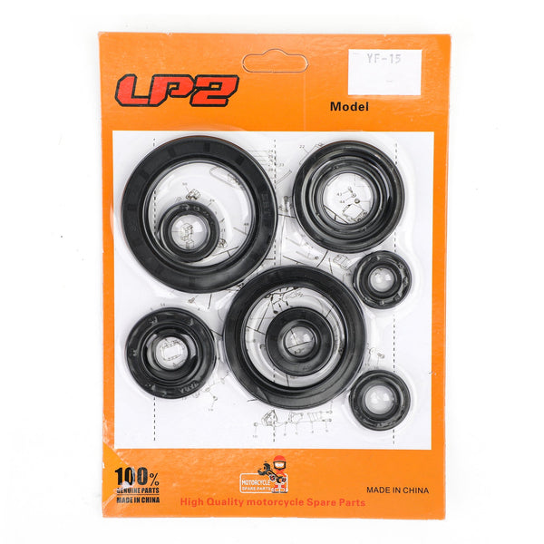 Juego de sellos de aceite de motor de 10 piezas para Honda CRF450R CRF 450 2002-2006 2005 2004 2003 genérico