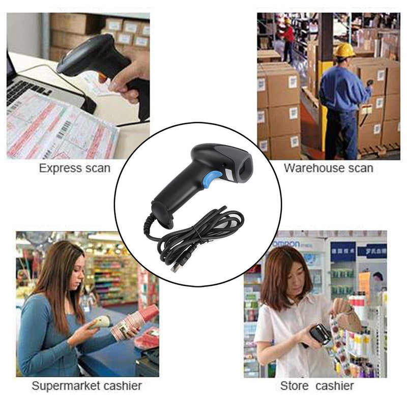 1D + 2d tragbarer Handheld USB -Port -Laser -Barcode -Scanner -Barcode -Leser M930