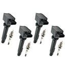 2016–2018 Mazda MX-5 Miata 2.0L L4 4x Zündspulen + Zündkerzen UF656 Fedex Express