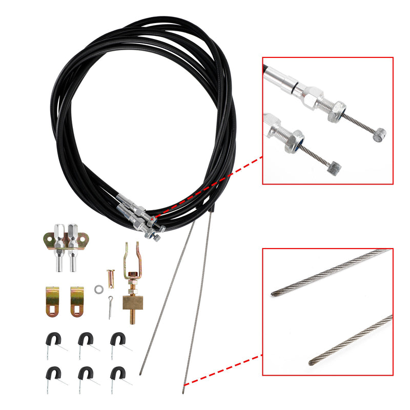 Wilwood 330-9371 CPP Cabo de freio de estacionamento traseiro universal de emergência E-Brake