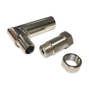 O2 Oxygen Afstandssensor Vinklet forlængelse 90 grader 02 Bung Extension M18 X 1,5 Generisk