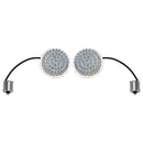 1156 Zadní LED směrová světla zapuštěná pro Dyna Touring Street Road Glide 883 Generic