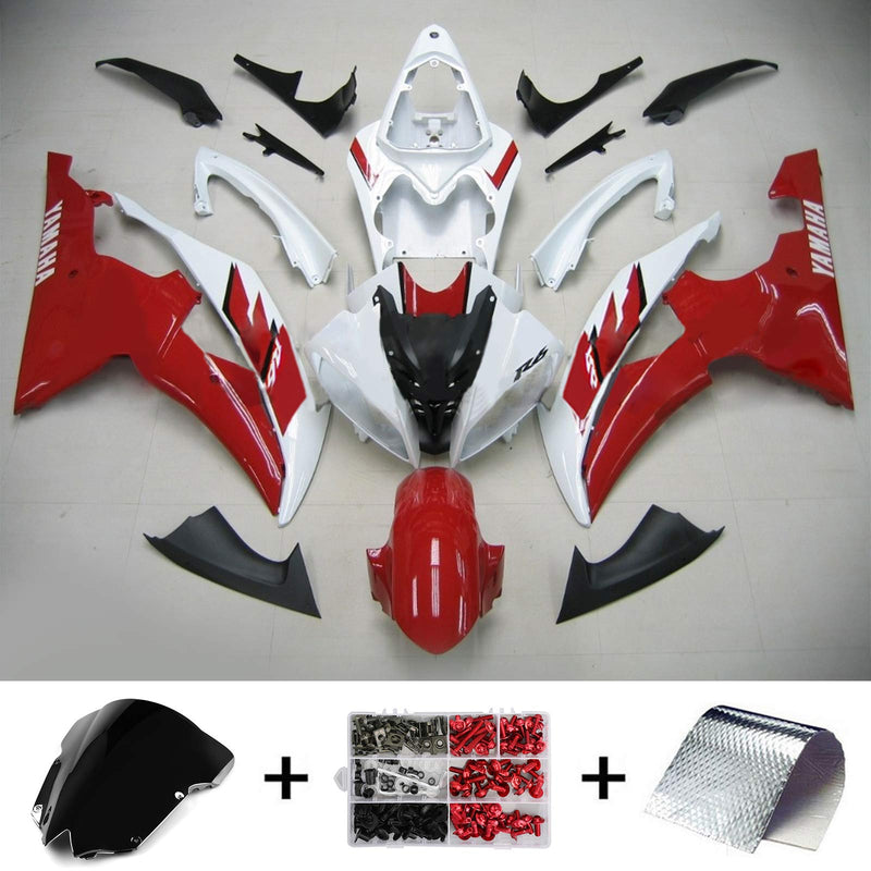 Kit de carenagem para Yamaha YZF 600 R6 2008-2016 Genérico